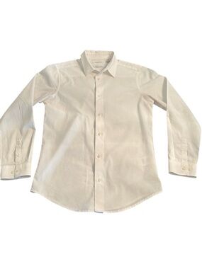 Calvin Klein - white dress shirt - youth 16 great condition!
